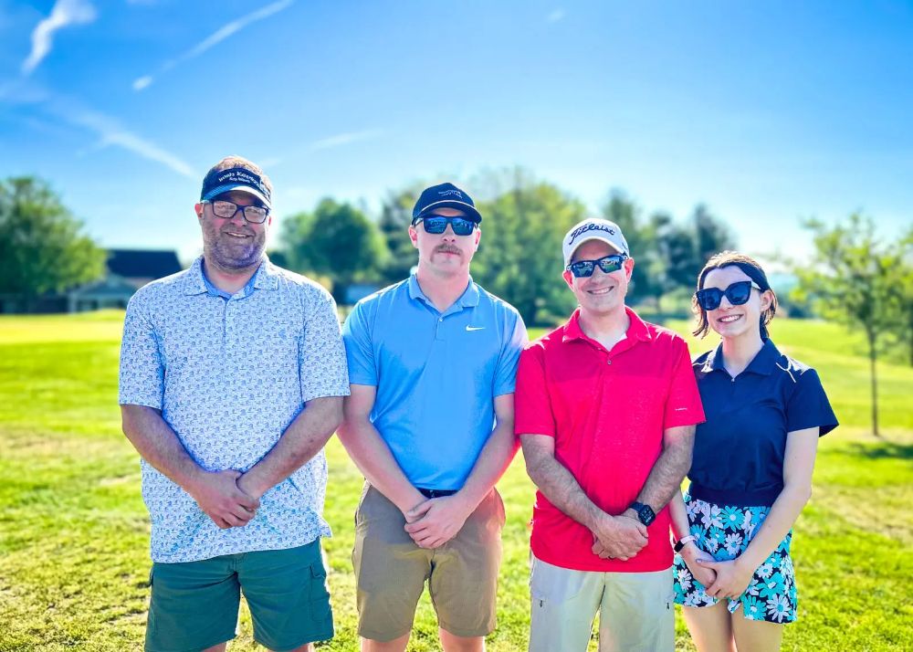 Priority team at a community event